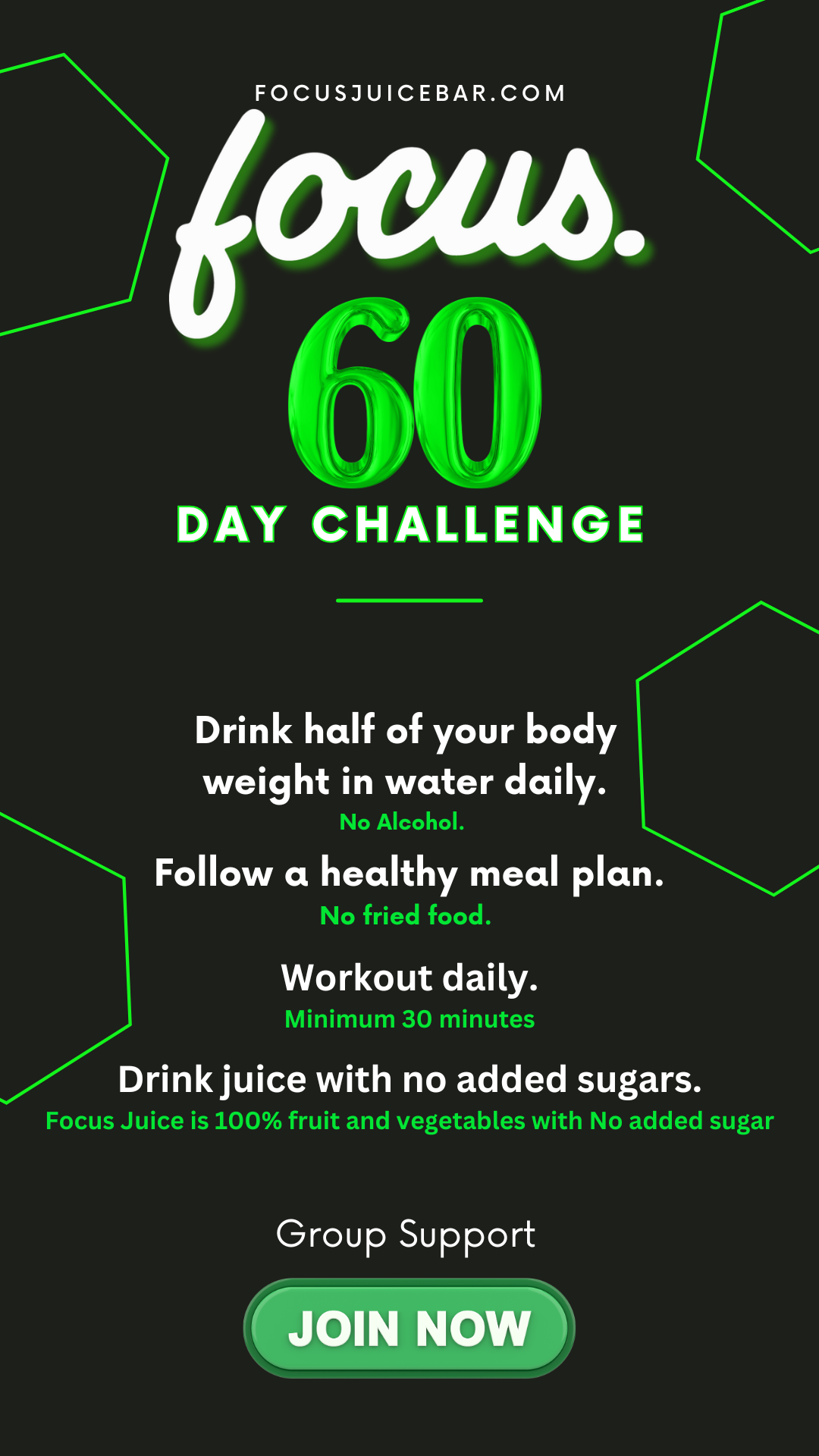 Focus 60 Day Challenge