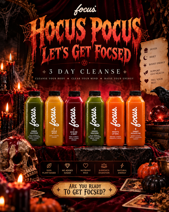 Hocus Pocus, Let’s Get Focused — 3-Day Juice Cleanse